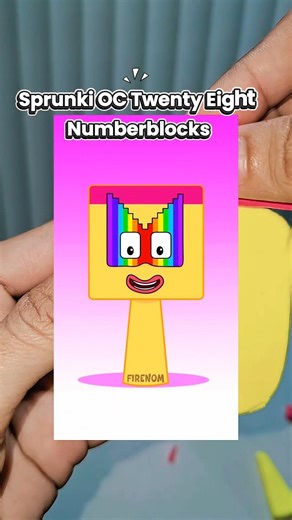 Sprunki OC Twenty Eight Numberblocks phase 2 #animation #sprunkiincredibox #sprunkioc #shortvideo