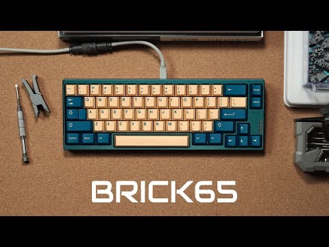 Custom Keyboard Build & Typing - BRICK 65 Copper Bottom