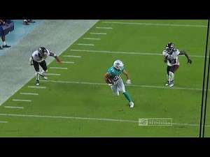 Skylar Thompson pinpoints Tanner Conner for 43-yard gain down right sideline