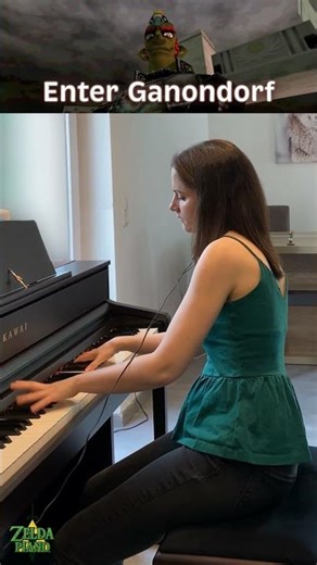 Piano ~ Ocarina of Time ~ Enter Ganondorf #zeldapiano #ocarinaoftime #zelda