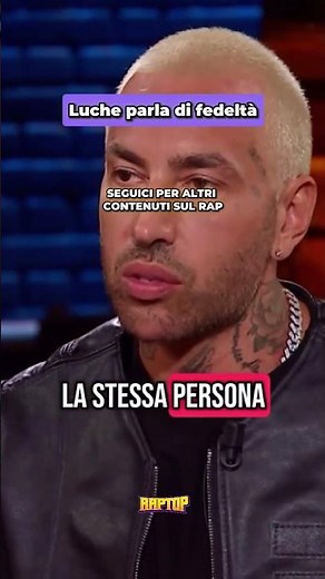 Che bella cosa 😯🗣️ Luche | RAPTOP