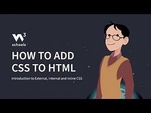 CSS - How to add CSS to HTML - W3Schools.com