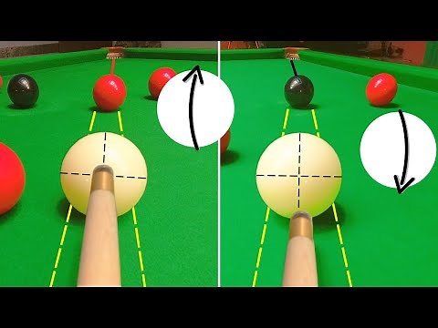 Snooker How To Spin The Cue Ball