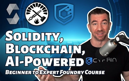 学习 Solidity、区块链开发和智能合约 | 由 AI 提供支持 - 完整课程（0 - 6）