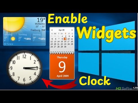 How to Add Widgets in Windows 10 | Show Gadgets in Windows 10 Desktop