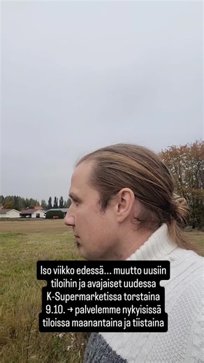 Pitkä odotus päättymässä ja avajaiset uudessa K-Supermarketissa torstaina 9.10. Meille uutta sijaintia mietittäessä oli tärkeää kuunnella asiakkaiden toiveita ja turvata apteekkipalvelut jatkossakin Kauhavan keskustassa. Ps. Palvelemme nykyisissä tiloissa maanantaina ja tiistaina 👍 #kauhavanapteekki #Kauhavanykkösapteekki #kauhavankeskustanapteekki | Kauhavan Ykkösapteekki