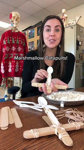 DIY Marshmallow Catapults for Hot Chocolate Fun
