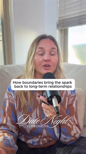 Date Night Confessions ™ on Instagram: "NEW EPISODE ALERT 🚨 This week on Date Night Confessions, we’re talking about the REAL definition of boundaries: not rules for other people, but promises you keep to yourself. And we’re showing you how that shift alone can transform your relationship, your communication, and your sexual polarity. This episode is for anyone who’s tired of: • micromanaging their partner • feeling like the “parent” in the relationship • carrying resentment • losing attraction
