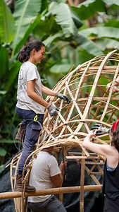 Here’s the bad news: The construction industry is one of the biggest contributors to greenhouse gas emissions. But the good news? With bamboo YOU can help design a more resilient future for generations to come. 🌱 By making conscious design choices and using sustainable materials like bamboo, we can create a better world for all living beings 🌍 Ready to be part of the solution? Gain the skills to make real change through our Principles of Bamboo Design online course. Tap the link in bio to lear