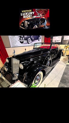 Step back in time and experience the elegance of a true automotive masterpiece. This classic 1937 Packard represents an era when craftsmanship, luxury, and attention to detail defined the world’s finest automobiles. From its iconic grille and flowing body lines to the legendary hood ornament, every detail tells a story of prestige and heritage. Preserved and displayed with care, this vehicle is more than transportation — it’s rolling history. Whether you’re a classic car enthusiast, a lover of v