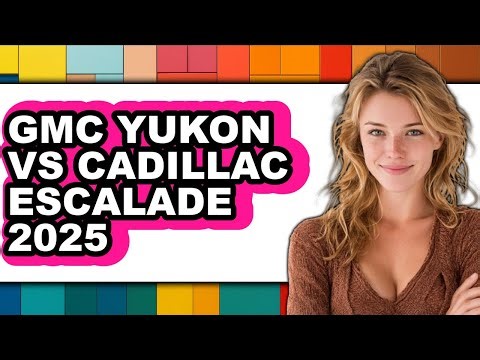 GMC Yukon vs Cadillac Escalade 2025 - Full Comparison