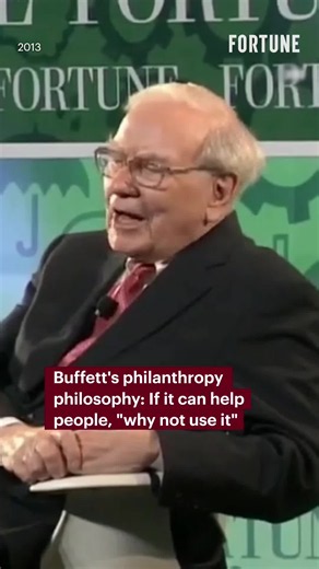"I have never given away a penny that has affected my life in any way,... | warren buffett
