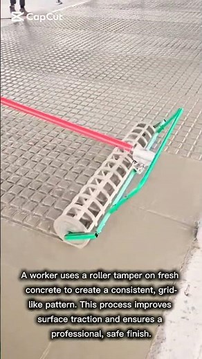 Creating Non-Slip Textures with Roller Tampers