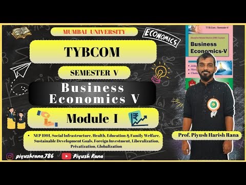 Business Economics - (SEM V) TYBCOM [MODULE 1 - CHAPTER 1 & 2]