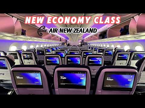 NEW cabin NEW look NEW experience | FLIGHT REVIEW Air New Zealand | Melbourne to Auckland | Lounge