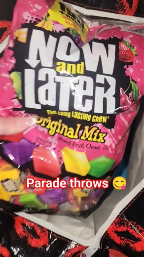 Parade throws 😋 #candy #snacks #restockandrefill #asmrrestock #snackbox #parade