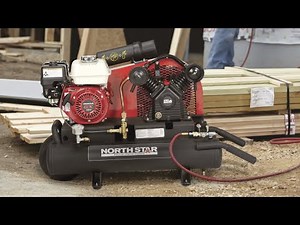 NorthStar 8-Gallon Twin Tank Gas-Powered Air Compressor Model #459212