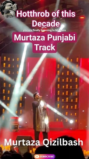 Murtaza Qizilbash | Punjabi Track | 🌹🎵 #shorts #performer #music #concert #murtazaqizilbash