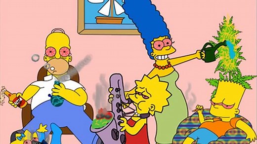 cartoon characters smoking weed tmblr
