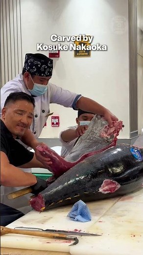 A Japanese tuna auction in the PH? This happened at the Maguro Cutting Show at MITSUKOSHI Fresh! 🎣