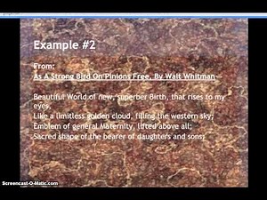 Examples of Simile in Poetry