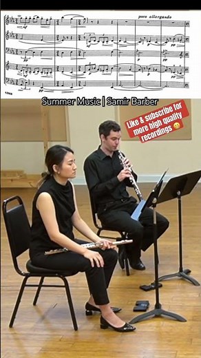Wind Quintet never sounded so good 😊 Summer Music for Woodwind Quintet by Samuel Barber #continuum