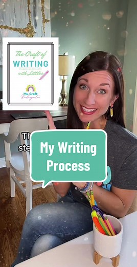 My step-by-step writing process is designed for little learners! #teachersoftiktok #mscraftkindergarten #kindergarten #writing