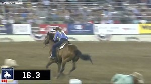 The Reno Rodeo barrel racing was FAST! Wenda Johnson wins it all by .02-seconds 🤯 | PRCA ProRodeo