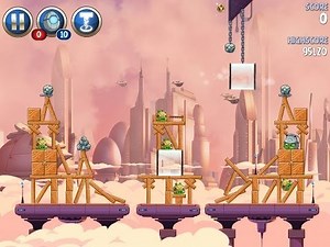 Angry Birds Star Wars 2 Level B4-5 Rise of the Clones 3 Star Walkthrough