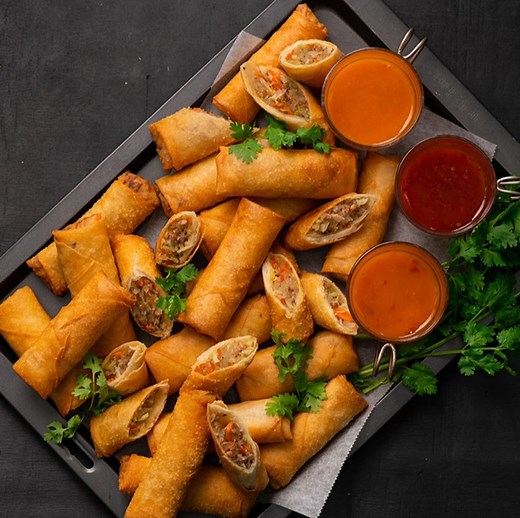 How to make Traditional Thai Spring Rolls with Mama Noi | Marion's Kitchen