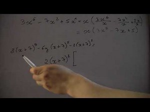 Comment factoriser une expression simple - 7/7