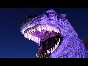 ゴジラ咆哮！ GODZILLA HEAD ROARS in 4K