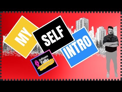 Self Introduction | About Me | Software Talks By Mr Srinivas