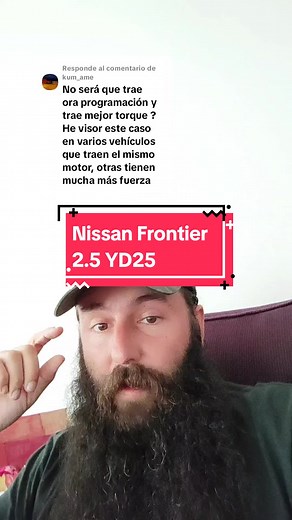 Comparativa de motores YD25 en Nissan Frontier