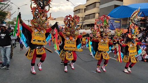 Diablada Danza Boliviana - An Animated Celebration of Bolivian Culture