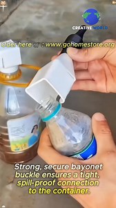 589K views · 292 reactions | Oil pouring funnel without support convenient1 | Idea Speed | Facebook