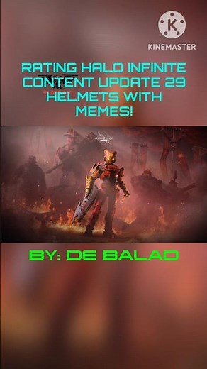 Rating Halo Infinite Content Update 29 helmets with memes #halo #haloinfinite #gaming #shorts #memes