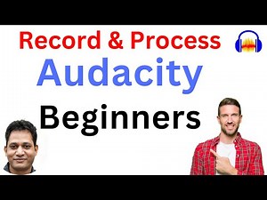 Audacity tutorial for beginners | How to Record, Process & Export audio