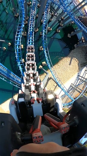 Let's ride Blue Hawk at Six Flags Over Georgia! | Theme Park Review