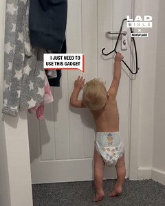 4.5M views · 10K reactions | This clever baby has found a genius way to escape his room...  | LADbible | Facebook