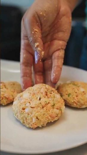Air Fryer Salmon Croquettes