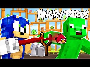Angry Birds In Minecraft! [37] | Sonic Survival Adventures | Minecraft