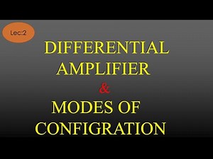 Lec 2 Differential Amplifier Transistor Configuration | LICA | R K Classes | Hindi+Eng |