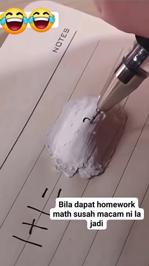 2.5K views · 589 reactions | Kalu dapat homework math susah mmg rasa nak nangis je #lawak #reelschallenge #reelsviralシfb #fbyシ | Zamri Salleh | Facebook