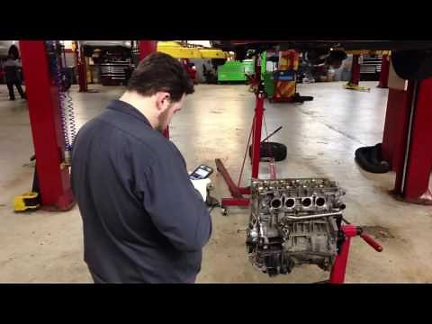 Time lapse 2008 Toyota Camry engine rebuild
