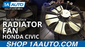 How to Replace Radiator Fan 2001-05 Honda Civic