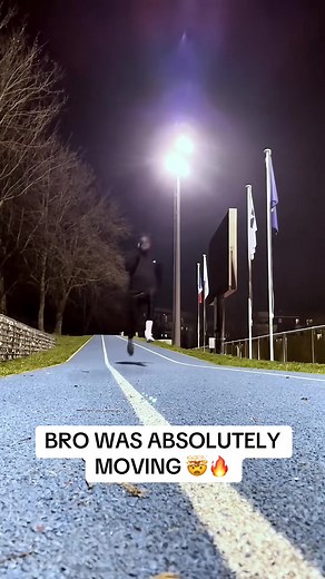 Incredible Speed: Track Athlete Blazes Past Competition