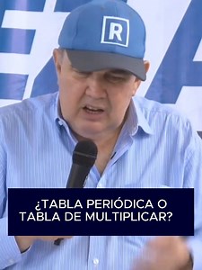 😮 LÓPEZ ALIAGA CRITICA A ACUÑA, PERO CONFUNDE LA TABLA PERIÓDICA CON LA TABLA DE MULTIPLICAR. Rafael López Aliaga, candidato presidencial, criticó a César Acuña por no saber cuánto es 8x7, pero confundió la tabla de multiplicar con la tabla periódica. | Teve Mas - Noticia