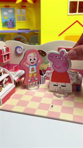 Satisfying with Unboxing & Review Peppa Pig Toys ASMR #bluey #toys #shorts