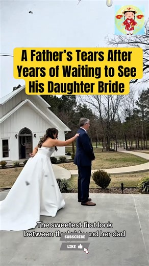 A Father’s Tears After Years of Waiting to See His Daughter Bride